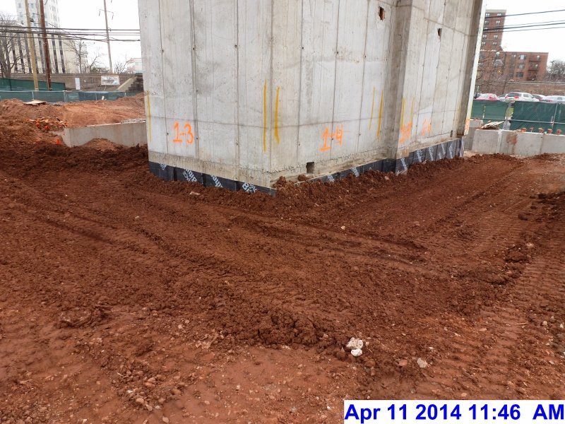 Backfill around foundation walls at Elev. 1,2,3 Facing South-East (800x600)